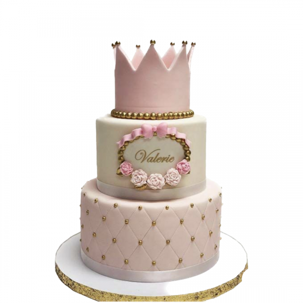 birthday cake for girls crown