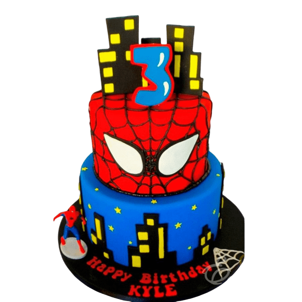 spider man cake